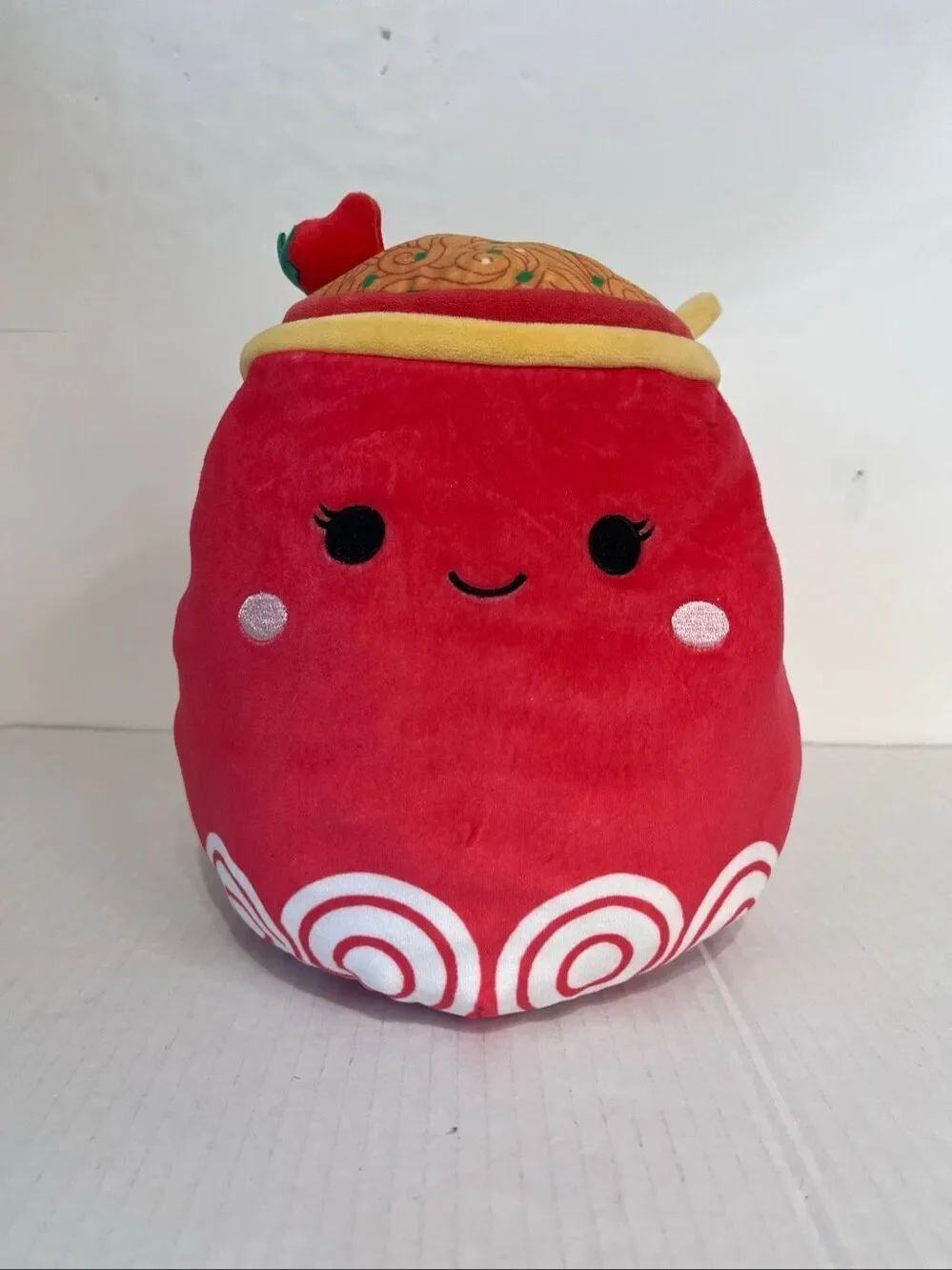 Squishmallows Flipamallows Odion And ILLia The Fire Noodles, Sriracha 8” NWT